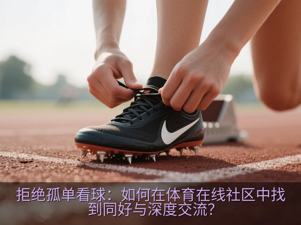 一款现代运动APP的界面设计，展示了实时聊天、用户评论和抽象的体育场图形，风格扁平简约